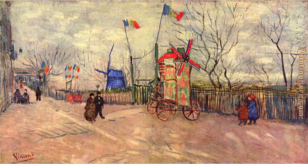 Le Moulin a Poivre painting - Vincent van Gogh Le Moulin a Poivre art painting